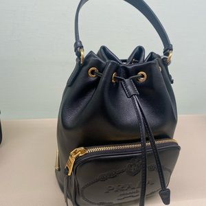 Prada bucket bag